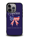 Military Patriotic America iPhone 16 Pro Max Case QC1860