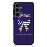 Military Patriotic America Samsung Galaxy S25 FE Case OV1860
