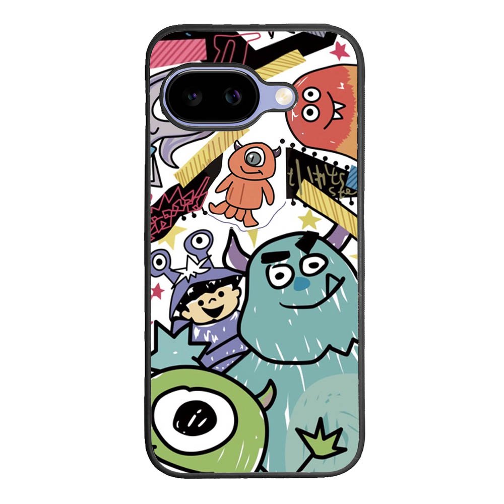 Monster Inc Characters Google Pixel 10A Case QC10775