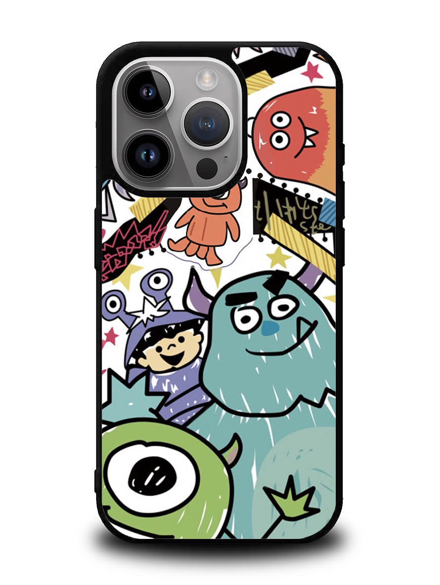 Monster Inc Characters iPhone 16 Pro Case OV10775
