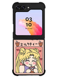 Sailor Moon Kawaii Samsung Galaxy Z Flip 5 5G 2023 Case