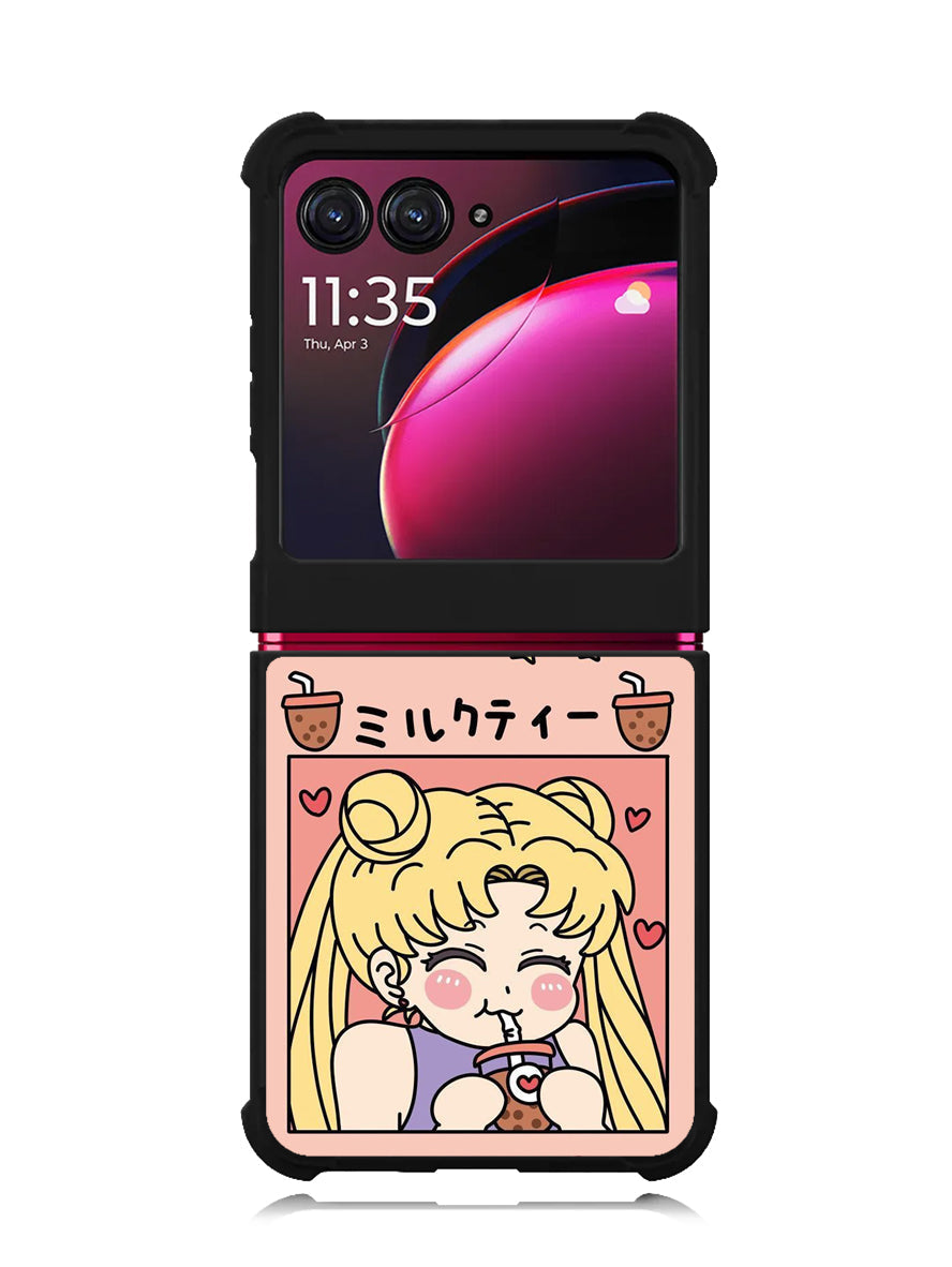 Sailor Moon Kawaii Motorola Moto Razr Plus 2023 , Moto Razr+ 2023 Case