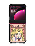 Sailor Moon Kawaii Motorola Moto Razr Plus 2023 , Moto Razr+ 2023 Case