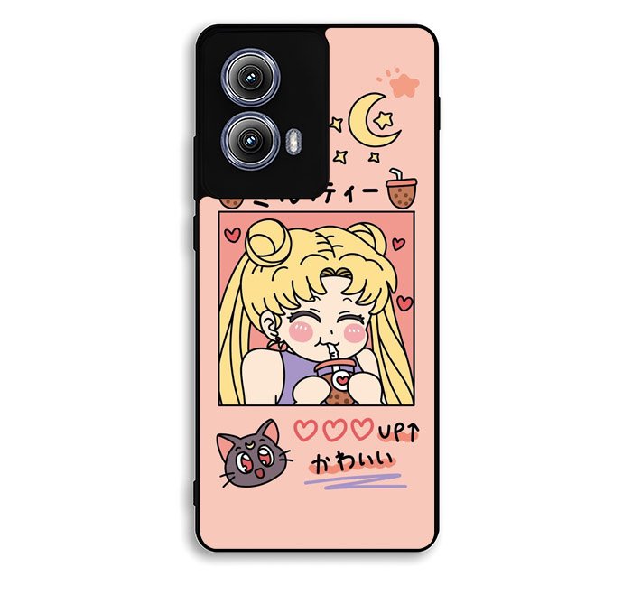 Sailor Moon Kawaii Motorola Moto Edge 2024 Case OV2298