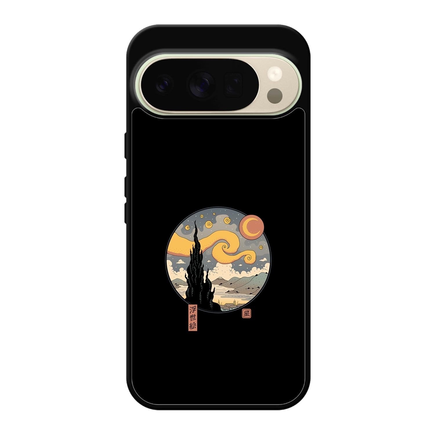 Starry Ukiyo Japanese Retro Google Pixel 10 Pro Case OV10824