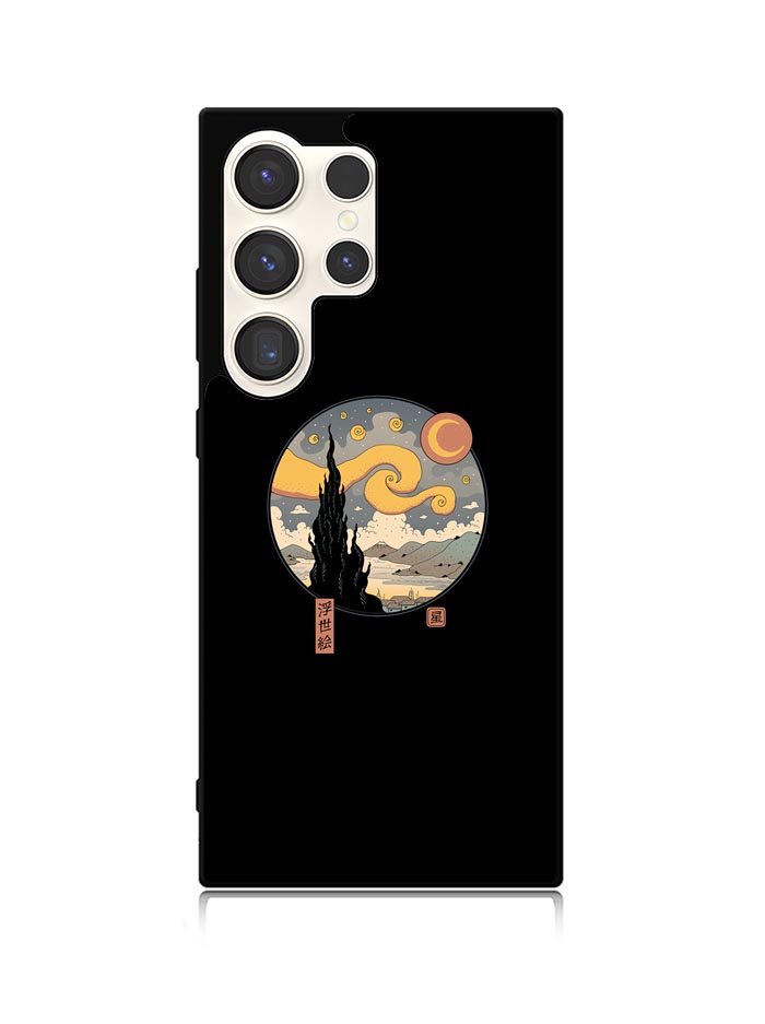 Starry Ukiyo Japanese Retro Samsung Galaxy S25 Ultra 5G Case QC10824