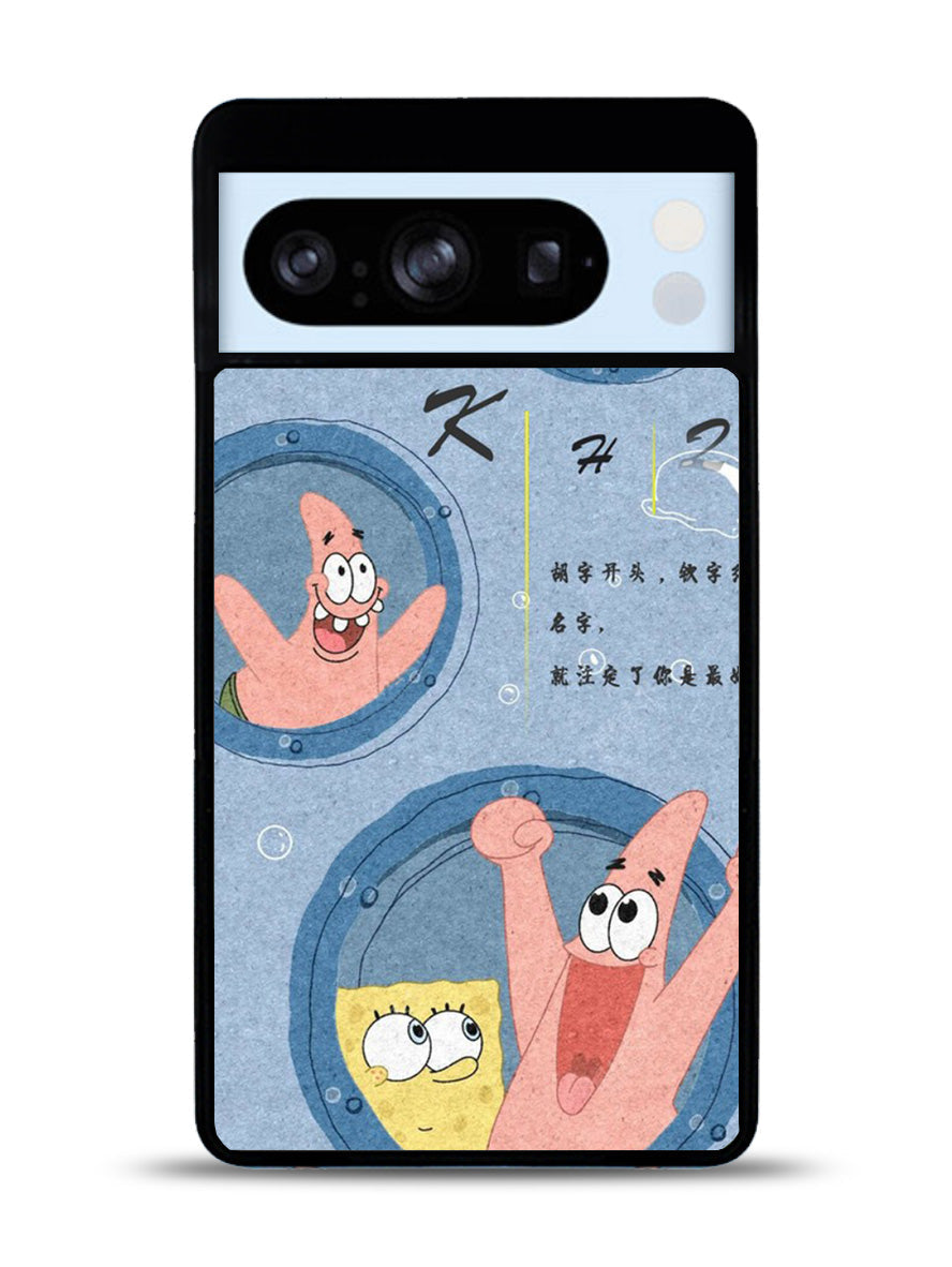 SpongeBob And Patric Google Pixel 8 Pro Case QC10821