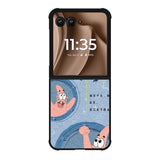 SpongeBob And Patric Motorola Moto RAZR Plus 2025 Case OV10821