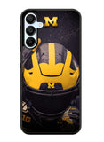 Michigan Wolverines Helmet Samsung Galaxy A35 5G Case OV10771