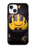 Michigan Wolverines Helmet iPhone 14 Case QC10771