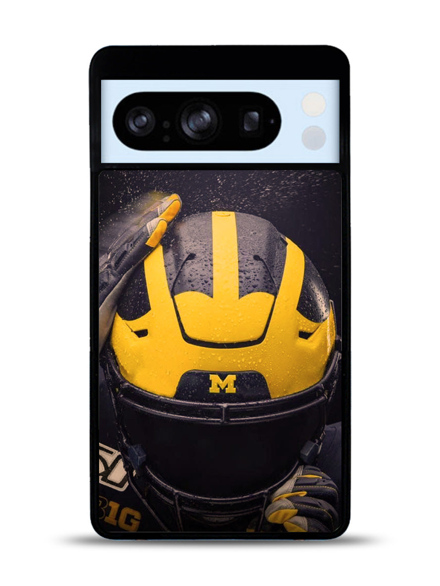 Michigan Wolverines Helmet Google Pixel 8 Pro Case QC10771