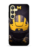 Michigan Wolverines Helmet Samsung Galaxy S25 Plus 5G , Samsung Galaxy S25+ 5G Case OV10771