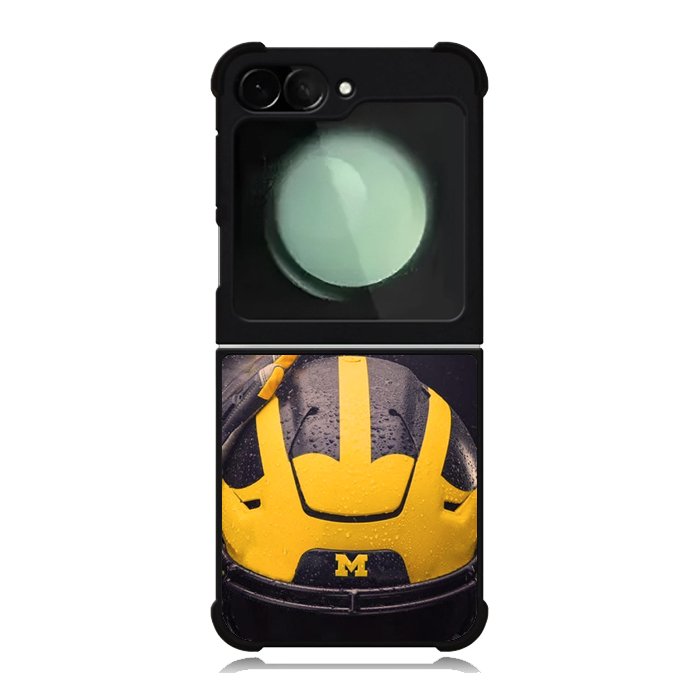 Michigan Wolverines Helmet Samsung Galaxy Z Flip 6 5G 2024 Case OV10771