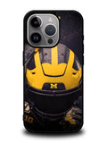 Michigan Wolverines Helmet iPhone 16 Pro Max Case QC10771