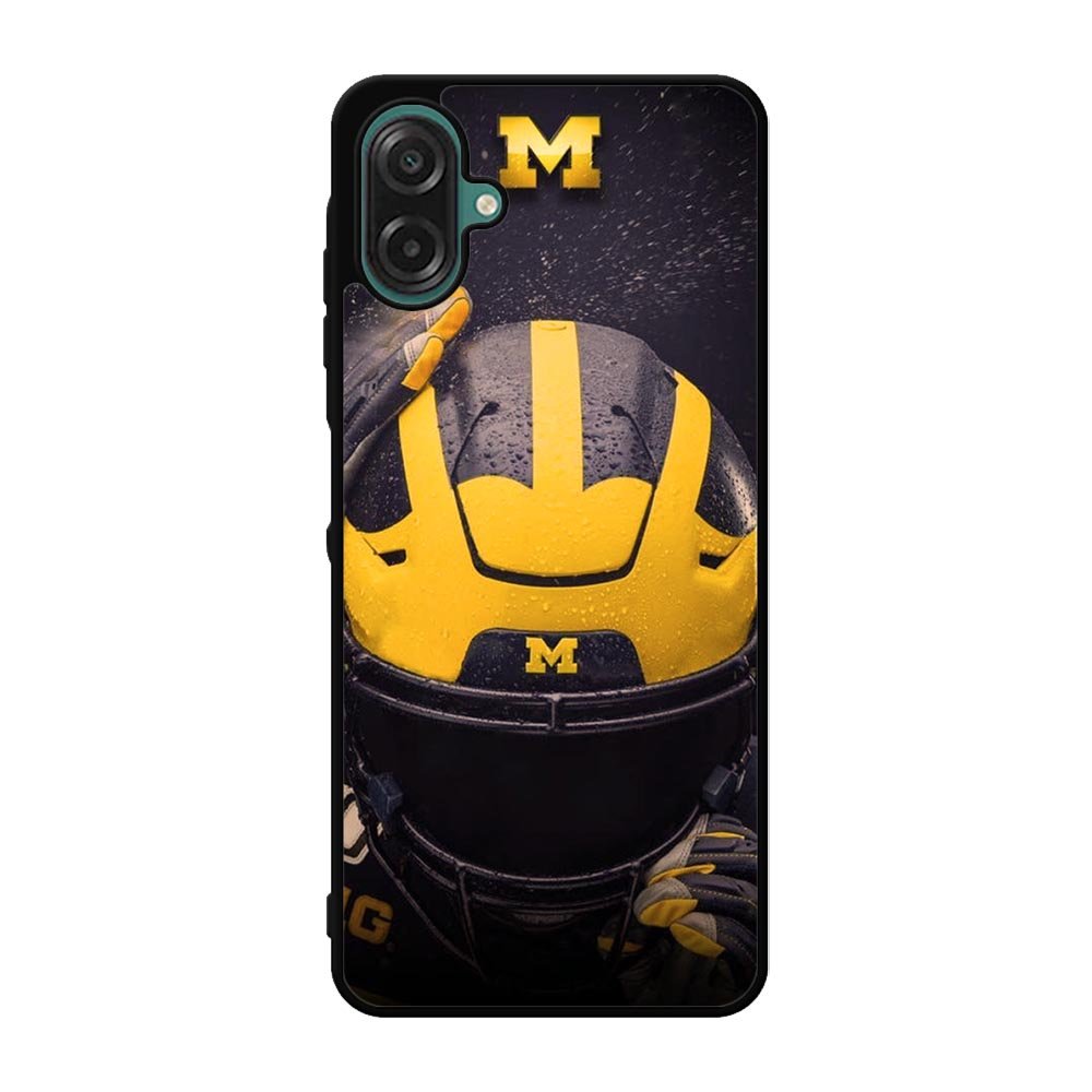 Michigan Wolverines Helmet Samsung Galaxy A07 Case QC10771