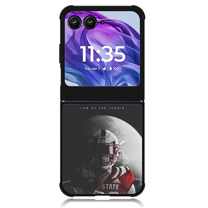 The North Carolina State Motorola Moto Razr Plus 2024 , Moto Razr+ 2024 Case OV10721