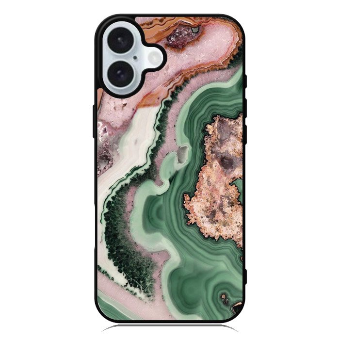 Green Abalone iPhone 16 Plus Case QC10866
