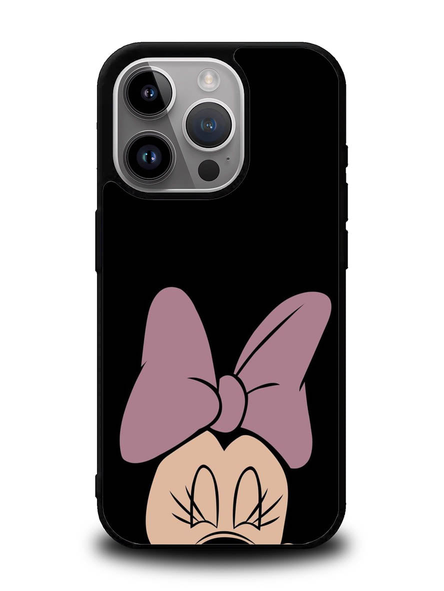 Minnie Mouse Pink Ribbon iPhone 16 Pro Case OV10500