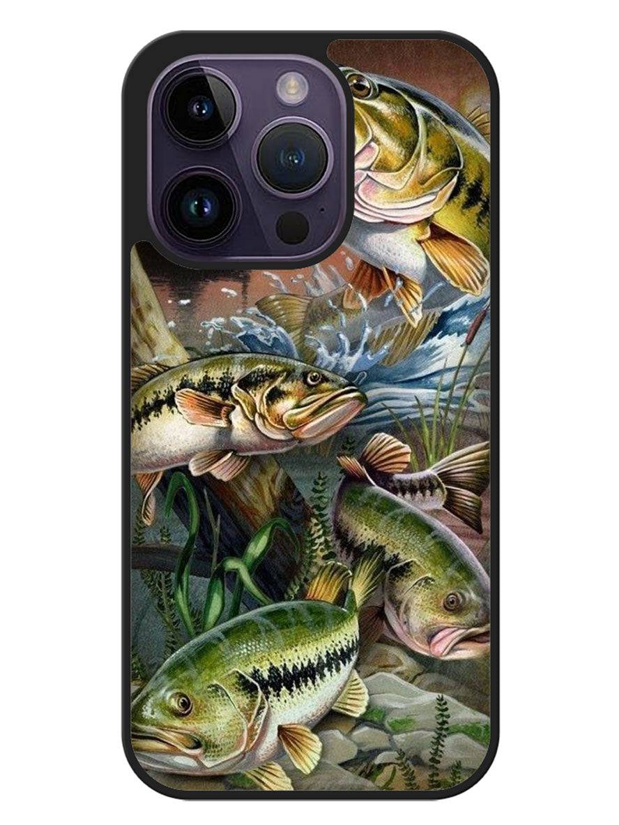 Bass Fishing iPhone 14 Pro Case OV10647
