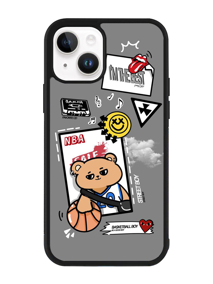 Basketball Boy NBA iPhone 14 Plus Case QC10335