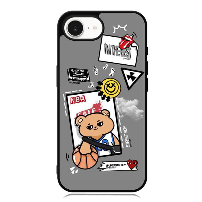 Basketball Boy NBA iPhone 16e Case OV10335