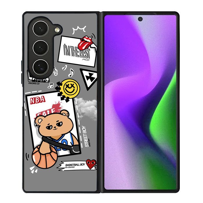 Basketball Boy NBA Samsung Galaxy Z Fold 6 5G 2024 Case OV10335