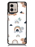 Turtle Rainbow Pattern Motorola Moto G Stylus 5G 2023 Case OV10242