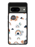 Turtle Rainbow Pattern Google Pixel 8 Case QC10242