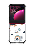 Turtle Rainbow Pattern Motorola Moto Razr Plus 2023 , Moto Razr+ 2023 Case OV10242