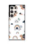 Turtle Rainbow Pattern Samsung Galaxy S25 Ultra 5G Case QC10242