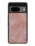 Butterfly Rose Gold Google Pixel 8A Case QC10341