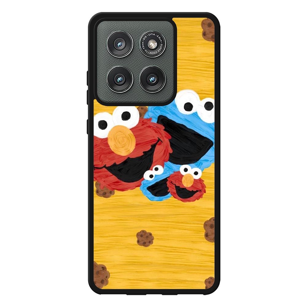 Elmo And Monster Cookie Motorola Moto Edge 2025 Case OV10365