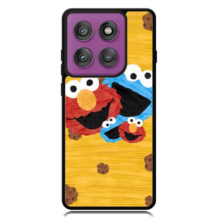 Elmo And Monster Cookie Motorola Moto Edge 2025 | Moto Edge 60 Fusion | Moto Edge 60 Pro Case OV10365