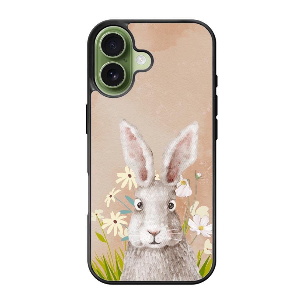 Rabbit And Flowers E2101 iPhone 17 Case