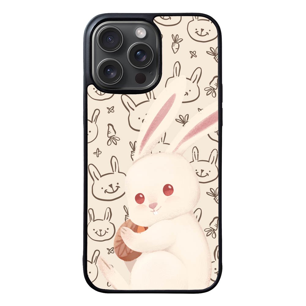 Cute Bunny Rabbit E2103 iPhone 15 Pro Max Case