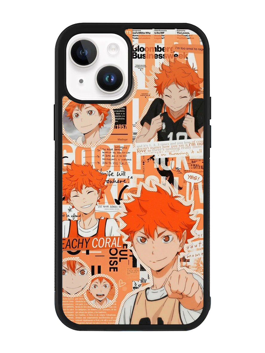 Hinata Haikyuu Anime iPhone 15 Plus Case OV11112