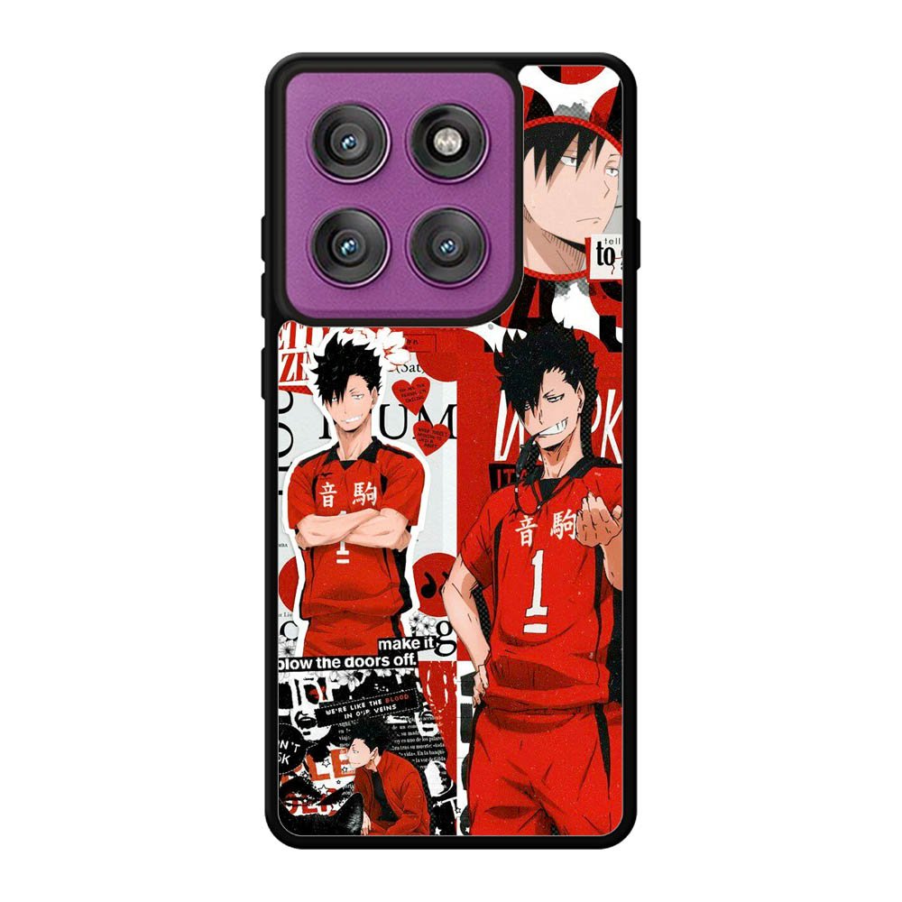 Kuroo Haikyuu Motorola Moto Edge 60 Pro Case QC11130
