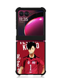 Kuroo Haikyuu Motorola Moto Razr Plus 2023 , Moto Razr+ 2023 Case OV11131