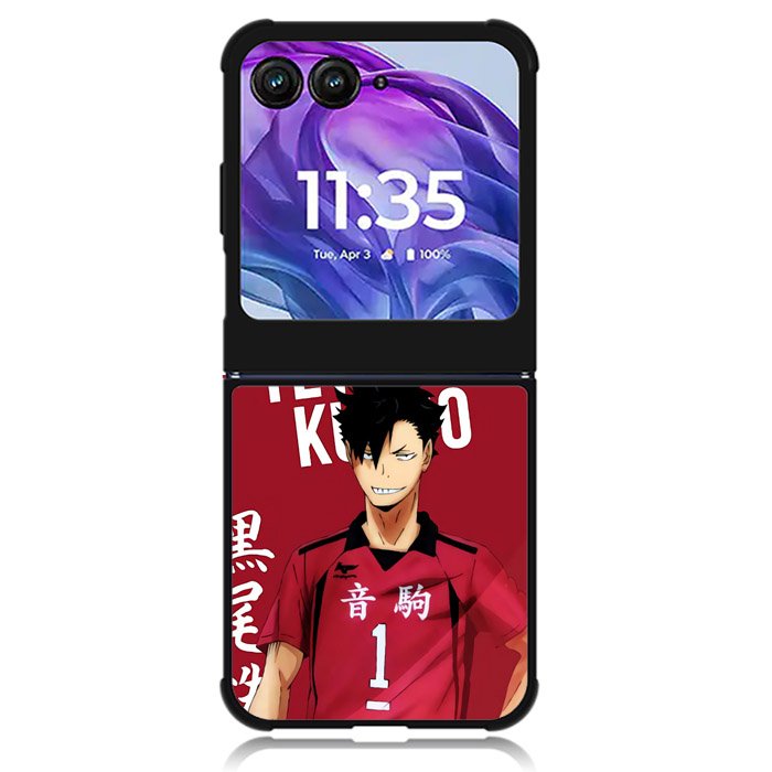 Kuroo Haikyuu Motorola Moto Razr Plus 2024 , Moto Razr+ 2024 Case OV11131