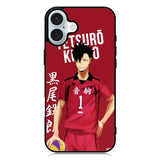 Kuroo Haikyuu iPhone 16 Case QC11131