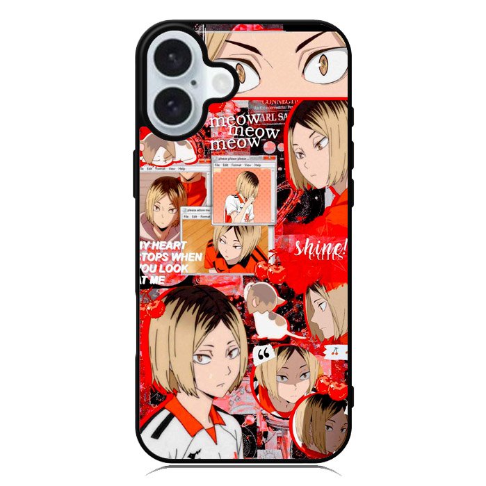 Kenma Haikyuu iPhone 16 Case QC11126