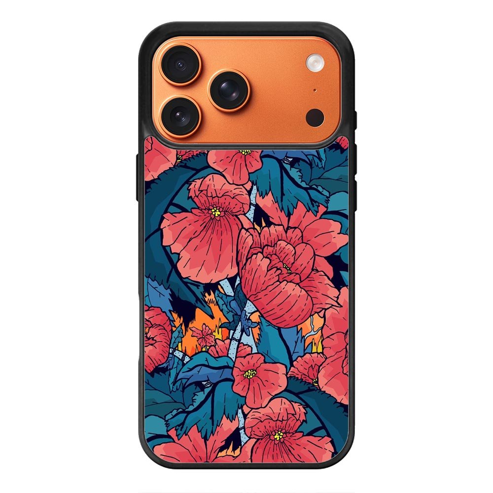 Japan Floral iPhone 17 Pro Case OV11118