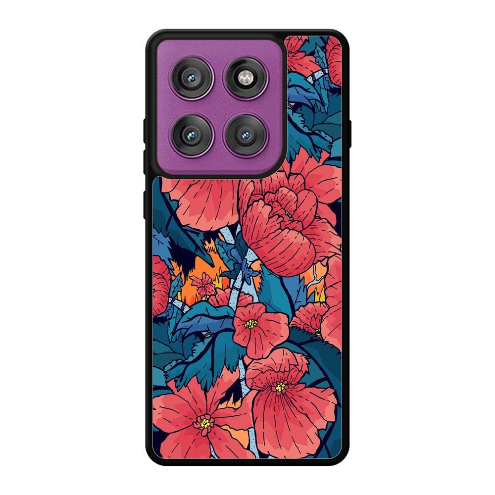 Japan Floral Motorola Moto Edge 60 Pro Case OV11118