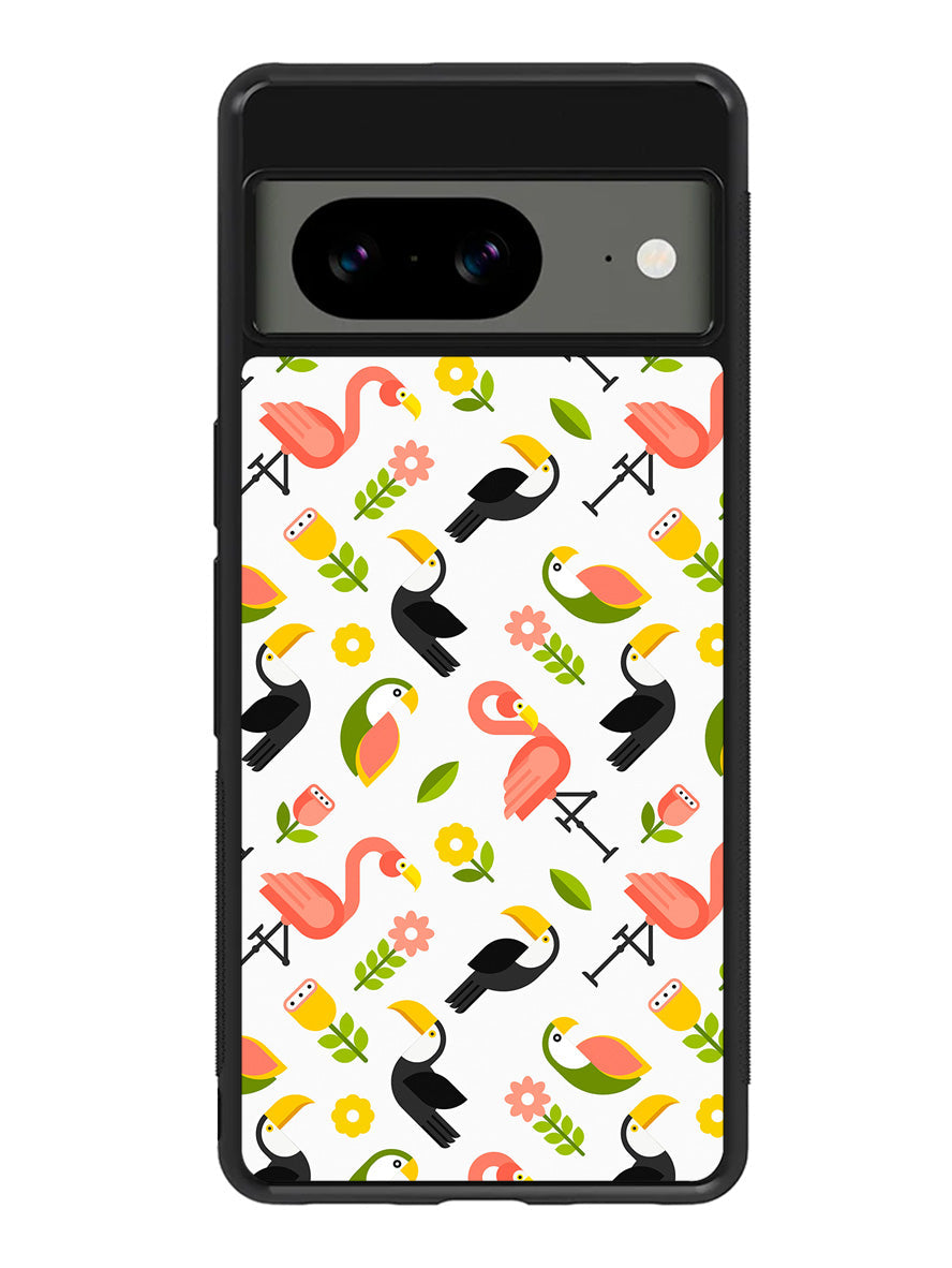 Tropical Bird Google Pixel 8 Case QC6712