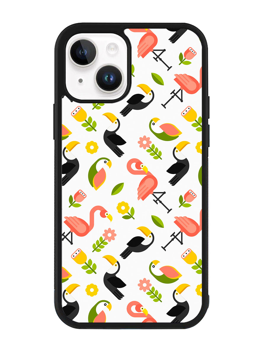 Tropical Bird iPhone 14 Case QC6712