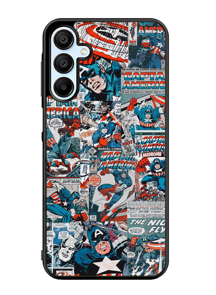 Captain America Samsung Galaxy A35 5G Case OV6237