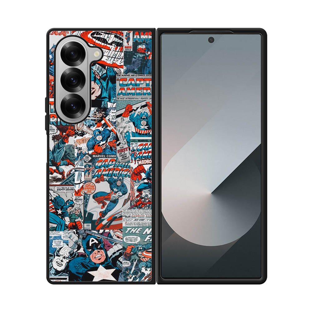 Captain America Samsung Galaxy Z Fold 7 5G Case QC6237