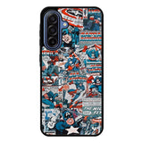Captain America Samsung Galaxy A17 Case QC6237
