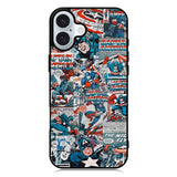 Captain America iPhone 16 Case QC6237