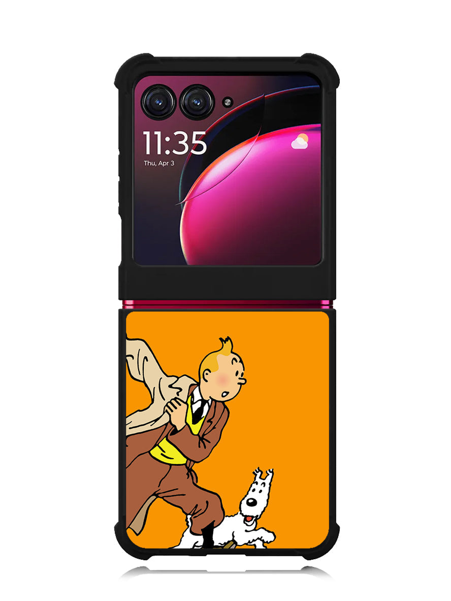 Adventure of Tintin Motorola Moto Razr Plus 2023 , Moto Razr+ 2023 Case